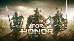 For Honor Title Screen